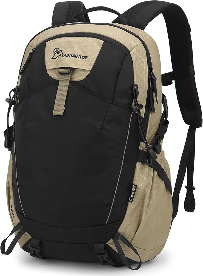 MOUNTAINTOP 30L Hiking Backpack,Men Women Camping Backpack,Lightweight Trekking Travel Backpacks for Climbing Skiing Cycling