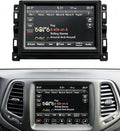 7" Uconnect Screen Replacement LCD Display for Jeep Compass Renegade 2017-2021 TDO-WXGA0700K00057-V1 TDO-WXGA0700K00033-V2 Radio Screen with Bracket
