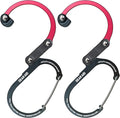 GEAR AID HEROCLIP 360° Swivel Carabiner Gear Clip and Hook (Medium) for Camping, Backpack, Suitcases and Garage Organization