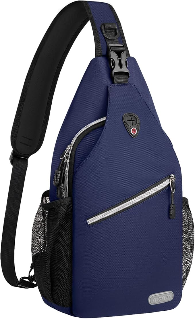 MOSISO Sling Backpack, Multipurpose Crossbody Shoulder Bag Travel Hiking Daypack