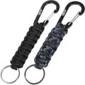 EOTW Paracord Keychain for Men Women Paracord Carabiner Backpack Keychain with Aluminum Clip for Camping Hiking Outdoor Gear