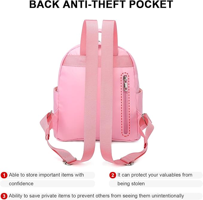 LOVEVOOK Mini Backpack for Women Light Weight Small Waterproof Backpack Purses Daily Backpack… | Light Weight