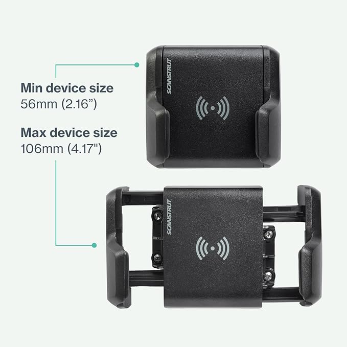 ROKK Wireless - Nano 10W. Waterproof Wireless Compact Phone Charging Mount 12/24V Available Q1 2023