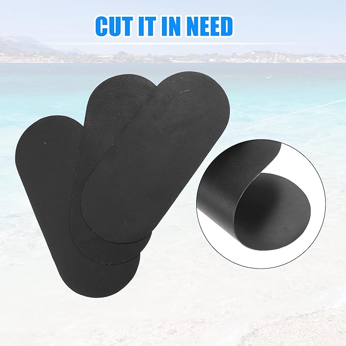 X AUTOHAUX 3pcs PVC Repair Patches with Glue Professional Inflatable Boat Kayak Repair Kit Inflatable Boats Rubber Boats Canoe