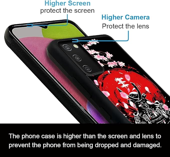 for Samsung Galaxy S20 FE Case, Sakura Japanese Samurai Pattern Graphic Design Girl Boy Soft Silicone Hard Acrylic Shock Protection for Samsung Galaxy S20 FE