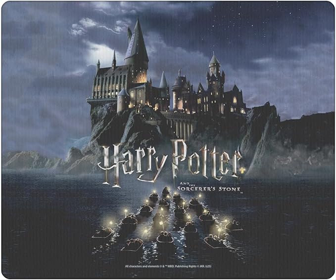 Head Case Designs Officially Licensed Harry Potter Castle Graphics 9.84 x 11.81 x 0.12 inches (250 x 300 mm) - S Gaming Office Desk PC Keyboard Mouse Mat Pad
