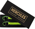 HERCULES Paracord Keychain Set – 2 Pack Lanyard Rope with Aluminum Clip, Durable Paracord Wrist Strap for Outdoor Activities, Neon Green