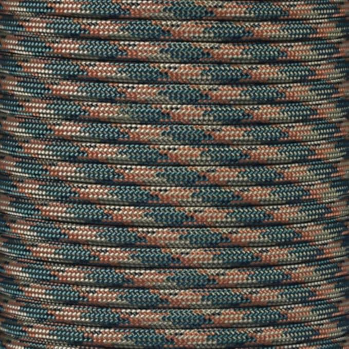 Paracord Planet Nylon 550lb Type III 7 Strand Paracord - Made in The U.S.A - Strong and Durable