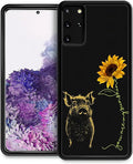 for Samsung Galaxy S20 Plus Case, Pig Sunflower Yellow Sunshine Pattern Graphic Design Girl Boy Soft Silicone Hard Acrylic Shock Protection for Samsung Galaxy S20 Plus