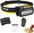 Nitecore HA27 UHE Headlamp, 800 Lumens High CRI with 3 Color Temperatures, USB-C Rechargeable & AAA Compatible, Lightweight Waterproof for Camping, Hiking & Running