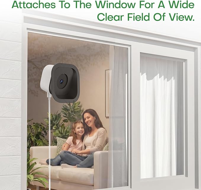 Window Camera Mount for Glass, Suitable for Indoor and Outdoor Home Security