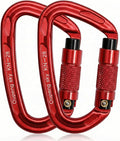 Oupeng sky Auto Locking Carabiner Clips - 28KN (6172lbs) Heavy Duty Caribeaners, Large Carabiner Clip for Keychains，Hammock，Camping, Gym, Hiking, Outdoor ，Dog Leash
