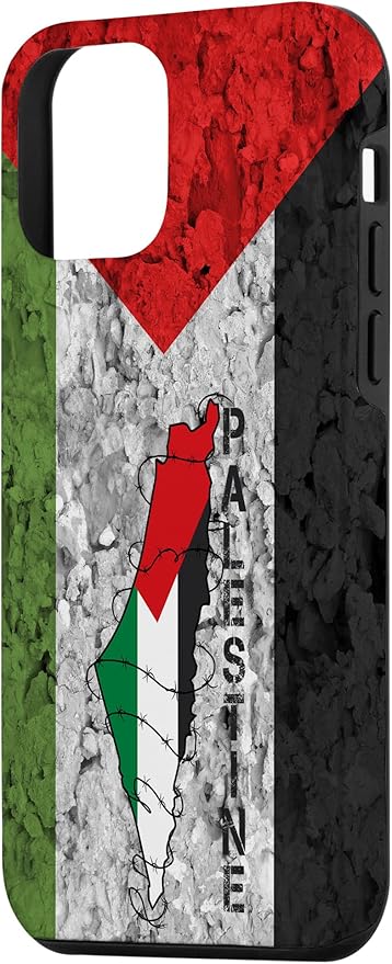 Kufiya PALESTINE Keffiyeh flag, Palestinian Map pattern Case for iPhone 12 mini