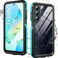 Hllhunkhe for Samsung Galaxy A16 5G Case Waterproof, [IP68 Waterproof Dustproof] [Built-in Screen Protector] Rugged Full Body Underwater Shockproof Protective Cover for Galaxy A16 5G Phone Case, Blue