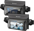 Niveaya IPX8 Waterproof Fanny Pack for Men Women, Large Capacity Touch Screen Dry Bag for Kayaking, Paddle Boarding, Waterpark & Swimming Essentials, Adjustable Waist Strap Pouch for Cell Phone