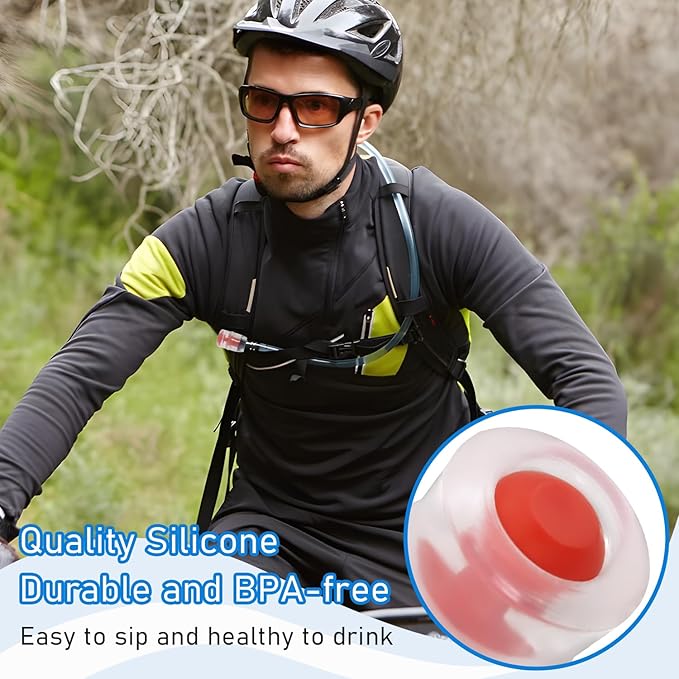 Bite Valve ON-Off Switch Tube Nozzle Replacement for Hydration Bladder