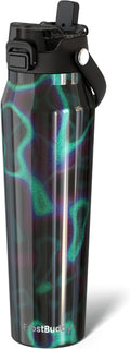 Frost Buddy 32oz Insulated Water Bottle with Straw & Chug Lid | Leak-Proof Stainless Steel | 24-Hours Cold | Sweat-Proof, Cup Holder Friendly | Ideal for Gym, Travel, Sports & Everyday Hydration