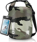 Waterproof Dry Bag, 5L/10L/20L/30L/40L Roll Top Lightweight Storage Backpack with Phone Case for Women & Men, Floating Waterproof Sack for Travel, Swimming, Kayaking, Paddle Board, Camping & Beach