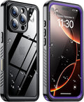 2025 New Designed for iPhone 16 Pro Max Case Waterproof, [Built-in Screen Protector & Glass Camera Protector][Full Body Shockproof][IP68 Underwater][Dropproof] Phone Case for iPhone 16 Pro Max 6.9"