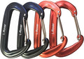 L-Rover Carabiner,12KN Lightweight Heavy Duty Carabiner Clips,Aluminium Wiregate Caribeaners for Hammocks,Camping, Key Chains, Outdoor and Gym etc,Hiking & Utility