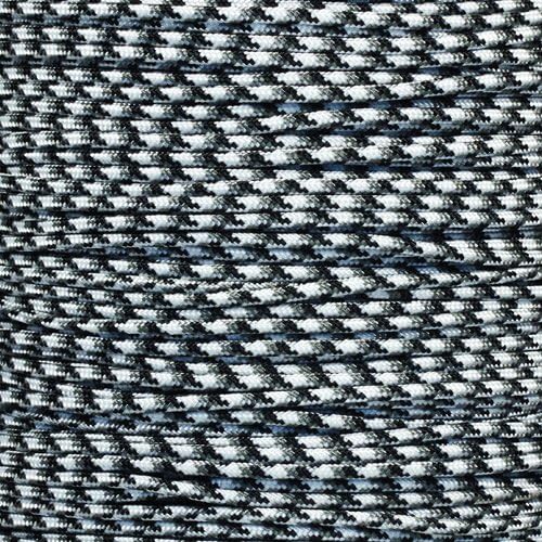Paracord Planet 275lb Paracord – 3/32 Inch (2.38 mm) Nylon Crafting Cord with 5 Strand Inner Core – Urban Camo (10 ft)