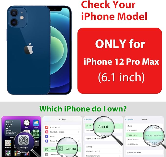 SPORTLINK for iPhone 12 Pro Max Case - IP68 Waterproof Military Protective Full Body Heavy Duty Shockproof 360 Sealed Dustproof with Camera Screen Protector Cover for i Phone 12 Pro Max 6.7" Black