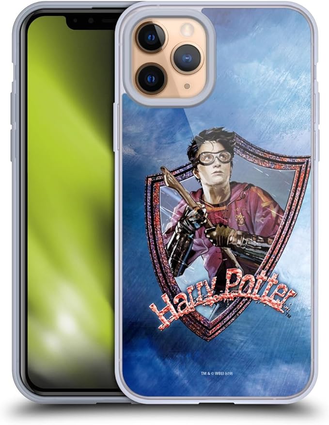 Head Case Designs Officially Licensed Harry Potter Quidditch 2 Prisoner of Azkaban II Gel Case [Military Grade Protection] Compatible with Apple iPhone 11 Pro and Compatible with MagSafe