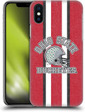 Head Case Designs Officially Licensed Ohio State University Helmet Football Graphics Hard Back Case Compatible with Apple iPhone X/iPhone Xs