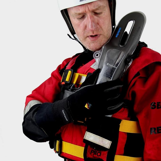 Aquapac Waterproof Pro Harness VHF Radio Case, 2 Way Radio Pouch, Carry Cord, Shoulder Strap, 3 Colours, Made in The UK, 5 Year Warranty, Eco Friendly, Professional