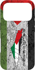 Kufiya Palestine Keffiyeh Flag, Palestinian Map Pattern Case for iPhone 17 Pro