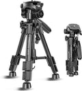 CAMBOFOTO 30"-Camera-Tripod, Porfessional Aluminum Heavy Duty Tripod Stand for Mirrorless Camera/DSLR/Cell Phone/Camcorder, with Holder and Travel Bag (Weight 1.5Lb, Max Load 15 Lb)