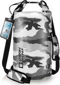 Waterproof Dry Bag, 5L/10L/20L/30L/40L Roll Top Lightweight Storage Backpack with Phone Case for Women & Men, Floating Waterproof Sack for Travel, Swimming, Kayaking, Paddle Board, Camping & Beach
