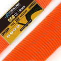 Reflective Paracord 550 lb, 7 Strand Paracord Rope 50ft 4mm, Nylon Parachute Cord for Camping, Neon Orange