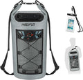 Piscifun Dry Bag, Waterproof Floating Backpack 10L/20L/30L/40L with Waterproof Phone Case for Boating, Kayaking, Fishing