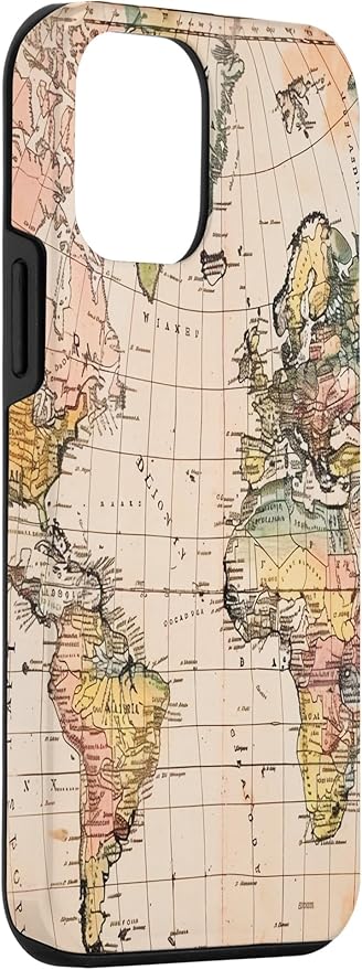 World Map ,Old Map of the World Case for iPhone 12 mini