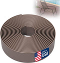 2 Inch Wide, 20ft Long Vinyl Strap - Replacement Straps for Patio Chairs - Vinyl Strapping for Patio Furniture Repair - Durable Seat Repair Kit for Lawn Chairs, Outdoor Furniture (Adobe)