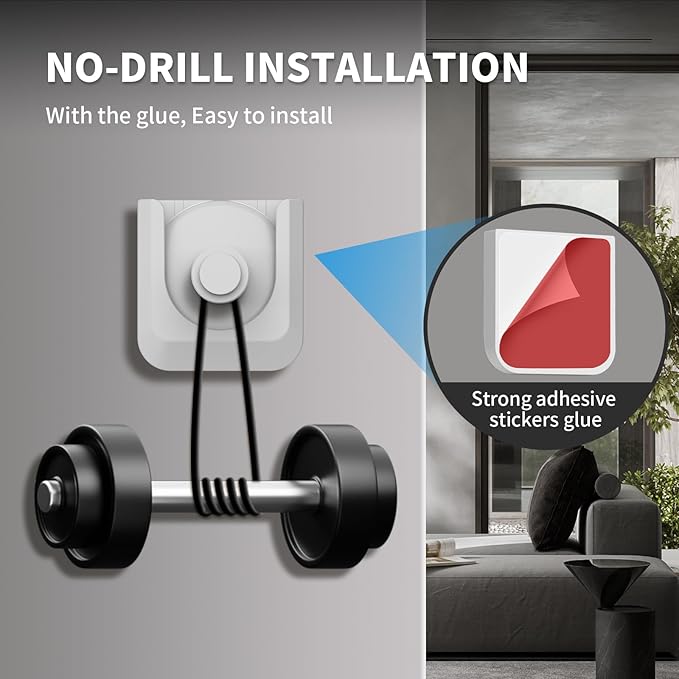 Blink Mini 2 No Drill Wall Mount Bracket for Blink Mini 2/Blink Outdoor 4/Blink Indoor Camera,No Screw Adhesive Blink Camera Mount for Blink Indoor Outdoor Camera 3Pack (Camera Not Included),White