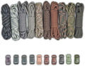 Paracord Planet 550lb Type III Paracord Combo Crafting Kits with Buckles