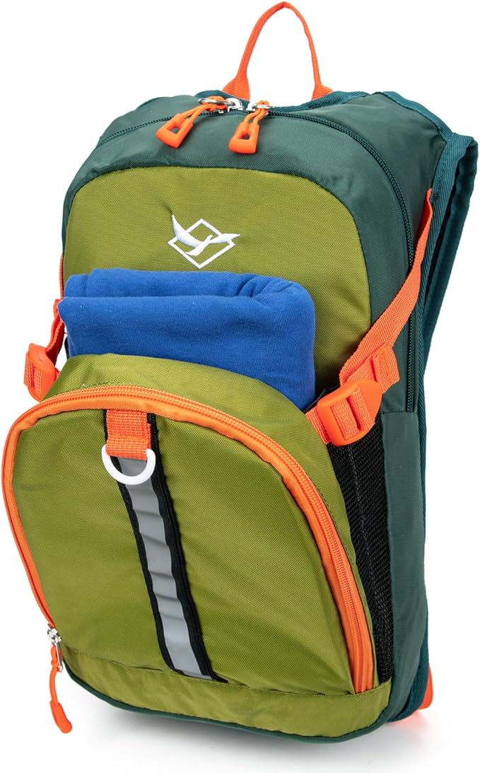 Ivygreen Kids Hydration Backpack, Hiking Backpack for Boys or Girls with 1.5L Water Bladder