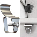 12-Pack Vinyl Siding Hooks for All-New Blink Outdoor Camera, No-Hole Needed Outdoor Siding Clips for Mounting Blink Outdoor Security Camera System, Stainless Steel Siding Mount 12pcs