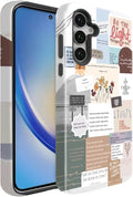 Compatible for Samsung Galaxy A26 5G Case, Dual Layer Heavy Duty 2 in 1 Shockproof Protective Phone Case,Christian Bible Verses