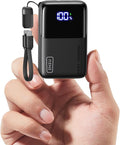 INIU Mini Portable Charger, Small 45W PD Power Bank, 10000mAh USB C in&Out Fast Charging Pocket Size Battery Pack, Travel Essentials Powerbank for iPhone 17 16 15 14 Pro Air, Xiaomi, Samsung S24 etc