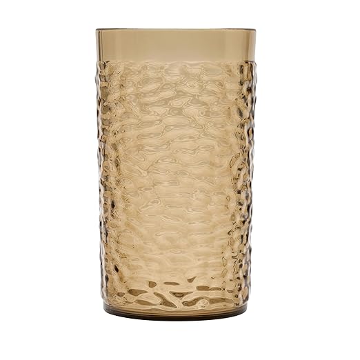 G.E.T. 3316-SM 16 oz. Tumbler, Smoke (Pack of 12)