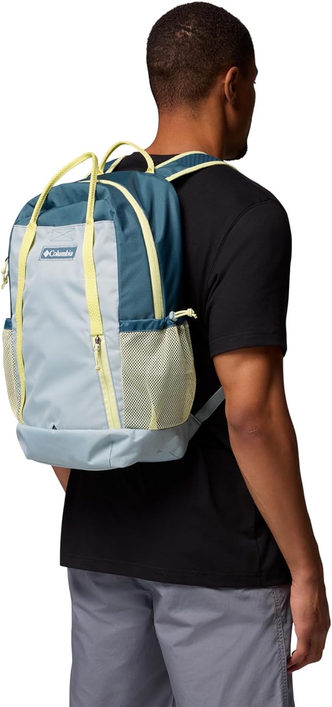 Columbia Unisex Echo Mountain 25L Backpack, Everblue/Crushed Blue, One Size