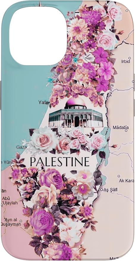 Palestine Map Palestine Map Case for iPhone 14