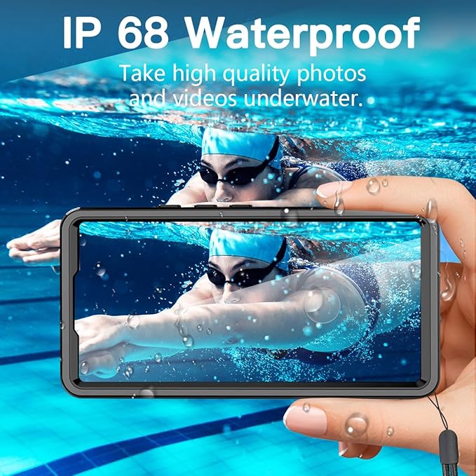 AICase for Google Pixel 8 Case Waterproof Clear Built-in Screen Protector Snowproof,Dustproof,Shockproof,IP68 Certified [Real 360] Full Body Protection Fully Sealed Underwater for Google Pixel 8