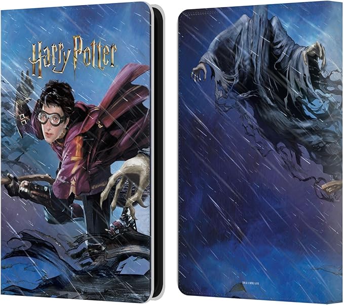 Head Case Designs Officially Licensed Harry Potter Quidditch 1 Prisoner of Azkaban II Leather Wallet Case Compatible with Amazon Kindle 11th Gen 6in 2022