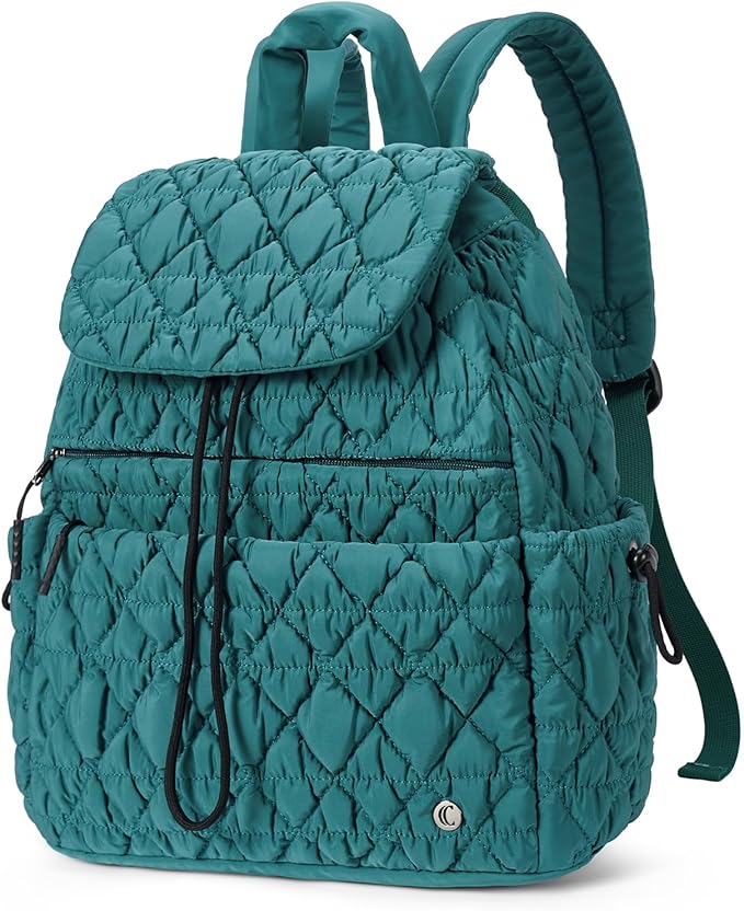 CLUCI Puffy Quilted Backpack Purse for Women, Casual Lightweight Daypack for Women Travel | Purse, Casual, Lightweight, Travel