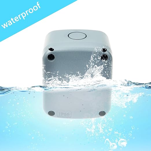 NineLeaf 10PK Project Box ABS Plastic Electrical Boxes,3 1/4" x 2 3/4" x 2 1/4" (86x74x62mm),IP66 Waterproof DIY Opening Hole Electronic Junction Box Power Enclosure,Use for Outdoor,Grey