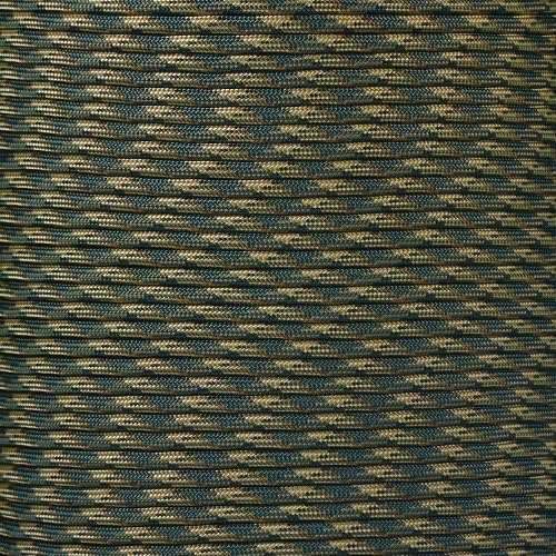 Paracord Planet 550 Paracord – Camo Colors – Ideal for Fishing Lines, Snares, Bracelets, Emergency and Survival Situations – Multiple Colors and Lengths Available